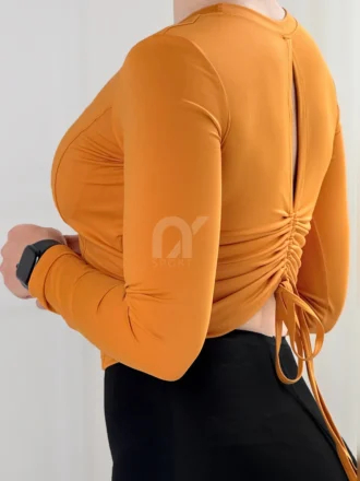کراپ ورزشی نارنجی