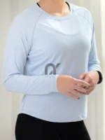 بلوز ورزشی زنانه آبی